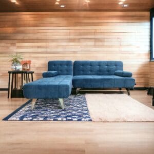 Optimize your room with our versatile blue corner sofa bed. Sleeper sofa corner sofa bed