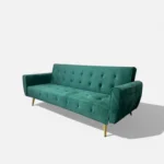 Inviting Green Velvet Sofa Bed