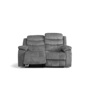 Grey Recliner Couch - Duo Comfort