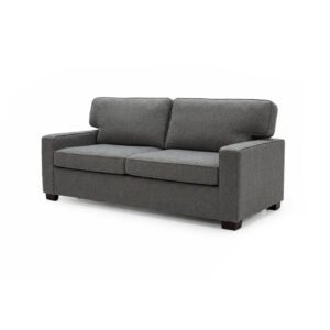 Grey Italy 3 seater sofa bed measuring 180cm wide