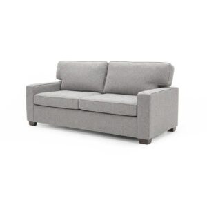 Grey Italy 3 seater sofa bed measuring 180cm wide